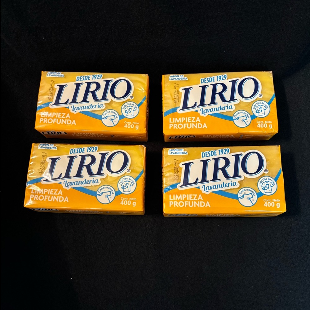 Lirio Soap 4 pack 400g (Mexican Product)